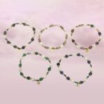 Pulseira c/pedras naturais